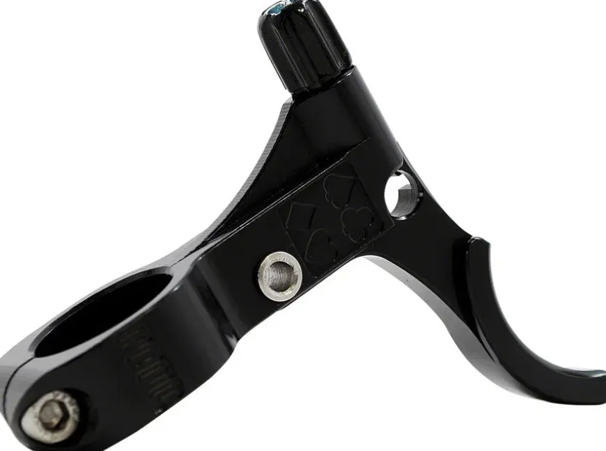 Paul Components Paul Component Engineering E-Lever Brake Lever - Left Side For Drop Bar 23.8mm Bar Clamp BLK Anodized