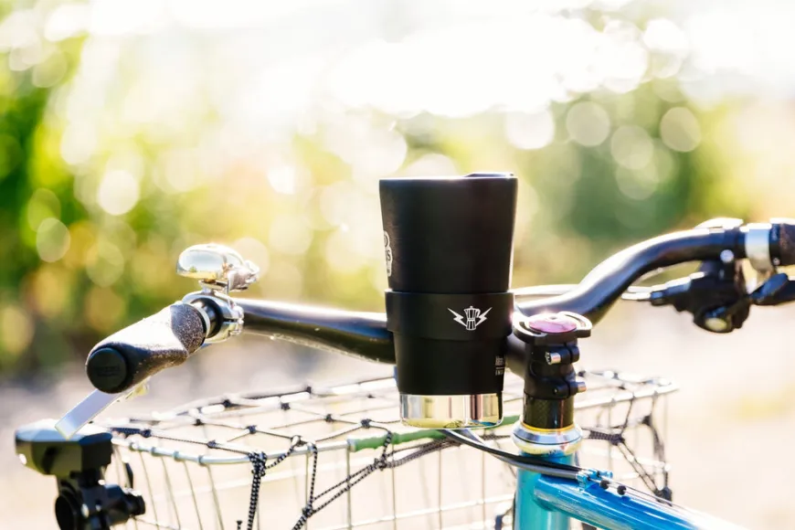 PDW Barista Cup Holder: 22.0-26.0mm Handlebars