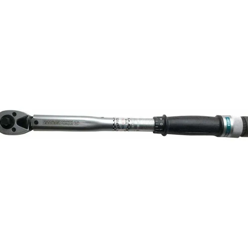 Pedro's Grande Torque Bike Wrench 3/8" Ratcheting Reversible Click-Type Micrometer Scale, 10-80 Nm Range