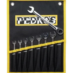 Pedro's Ratcheting Combo Bike Wrench Set