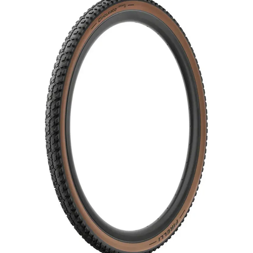 Pirelli Cinturato Gravel M Gravel Bike Tire - 700 x 40, Tubeless, Classic Tan