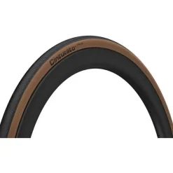 Pirelli Cinturato Velo TLR Tire - 700 x 28 Tubeless Folding Classic Tan