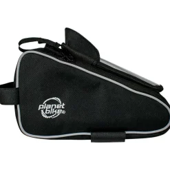 Planet Bike Lunch Box Bike Top Tube/Stem Bag - Black