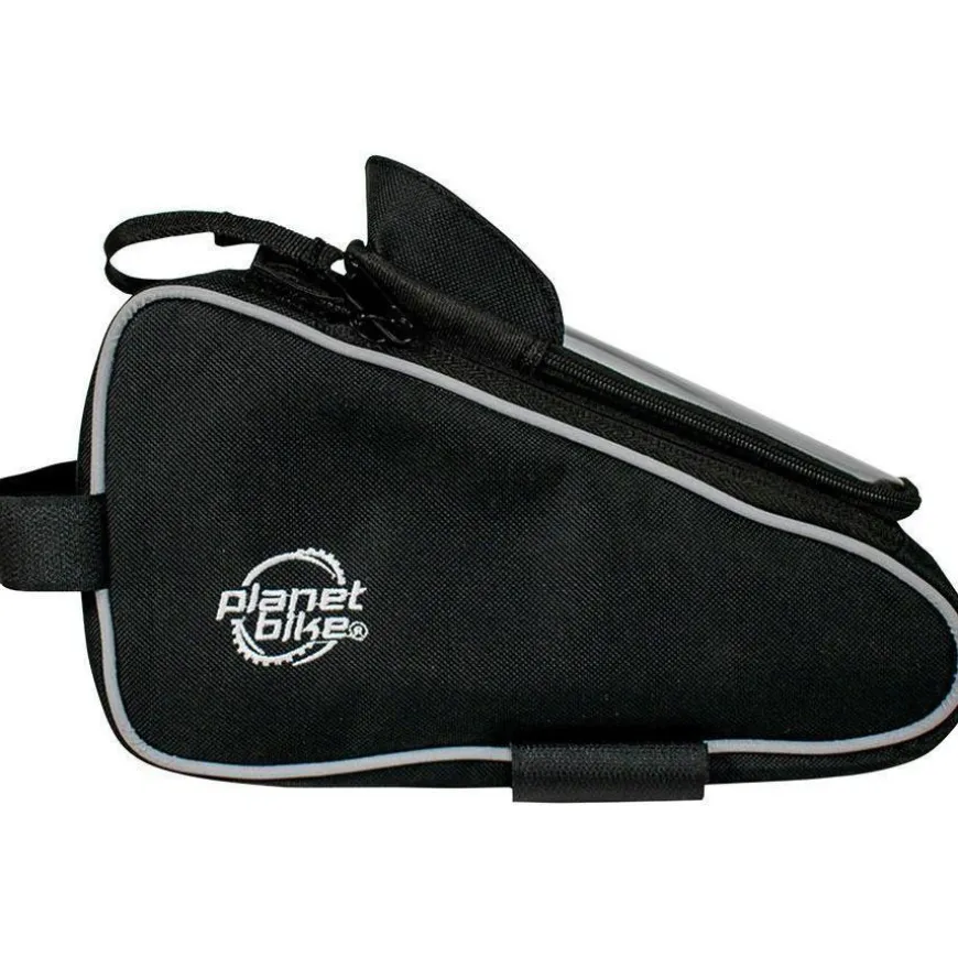 Planet Bike Lunch Box Bike Top Tube/Stem Bag - Black