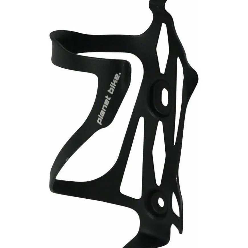 Planet Bike Side Loader Aluminum Bike Water Bottle Cage: Black