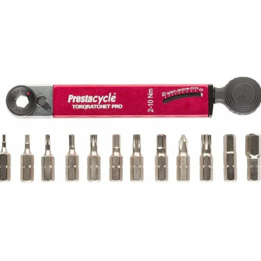 Prestacycle TorqRatchet Deluxe – Bike Multi-Tool & 2~10Nm Torque Ratchet