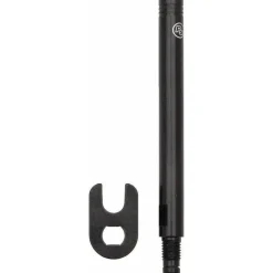 Problem Solvers Presta Valve Extender: Removable Core 70mm Black