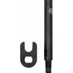 Problem Solvers Presta Valve Extender: Removable Core 30mm Black