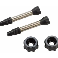 Problem Solvers Super P-Nut Tubeless Kit Valves included Set Black