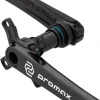 Promax CF-2 Crankset - 170mm 24mm Spindle 2-Piece 68mm English BB Included BLK