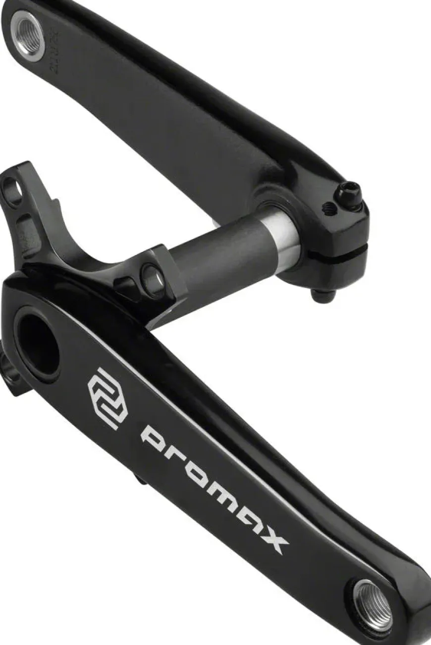 Promax HF-2 Crankset - 172.5mm 24mm Spindle 2-Piece Black