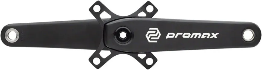 Promax HF-3 Hollow Hot Forged Crankset - 172.5mm 2-PC Direct Mount SRAM 3-Bolt 30mm Spindle BLK