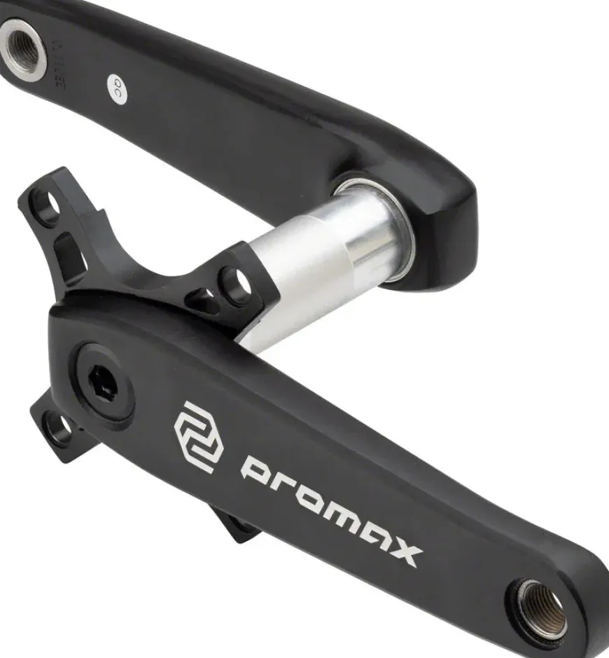 Promax HF-3 Hollow Hot Forged Crankset - 172.5mm 2-PC Direct Mount SRAM 3-Bolt 30mm Spindle BLK