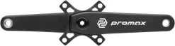 Promax HF-3 Hollow Hot Forged Crankset - 175mm 2-PC Direct Mount SRAM 3-Bolt 30mm Spindle BLK