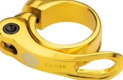 Promax QR-1 Quick Release Seatpost Clamp - 31.8mm Gold