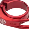 Promax QR-1 Quick Release Seatpost Clamp - 34.9mm Red
