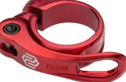 Promax QR-1 Quick Release Seatpost Clamp - 34.9mm Red