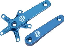 Promax SQ-1 Crank Arm Set - 150mm Square Taper JIS Spindle Interface 110mm BCD Blue