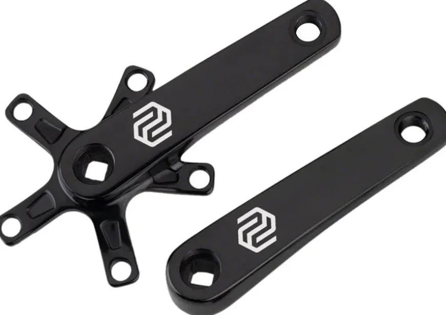 Promax SQ-1 Crank Arm Set - 160mm Square Taper JIS Spindle Interface 110mm BCD BLK
