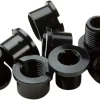 RaceFace Chainring Bolt/Nut Set - M8 x 8.5mm Hex Aluminum Black Set of 4