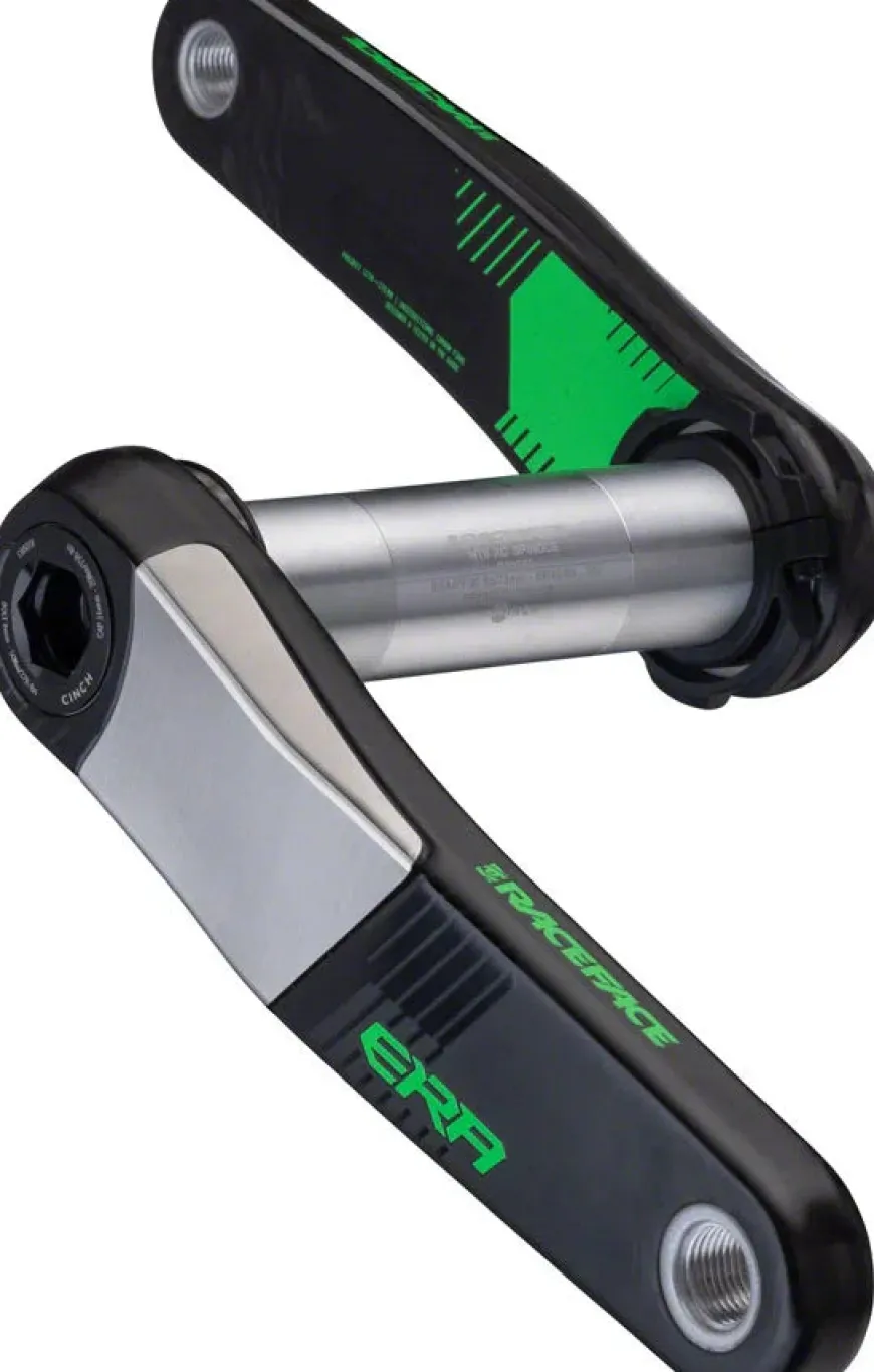 RaceFace ERA Crankset - 175mm Direct Mount 136mm Spindle CINCH Interface Carbon Green