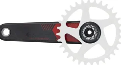 RaceFace Era Crankset - 160mm Direct Mount 136mm Spindle CINCH Interface Carbon Red