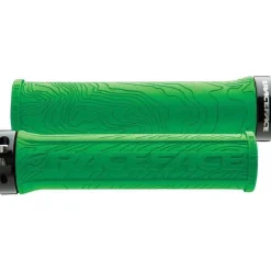 RaceFace Half Nelson Grips - Green Lock-On