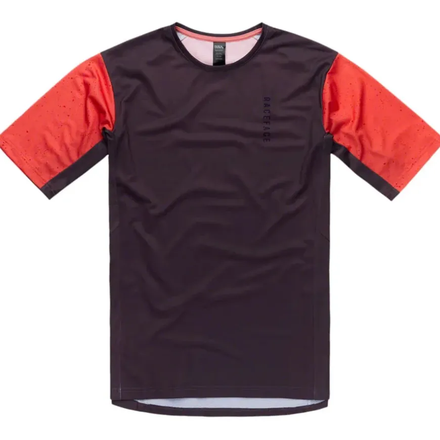 RaceFace Indy Men's Short Sleeve Mountain Bike Jersey - Red