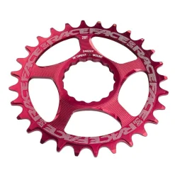 RaceFace Narrow Wide Chainring: Direct Mount CINCH 32t Red
