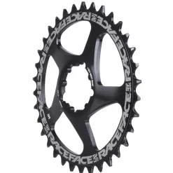 RaceFace Narrow Wide Chainring: Direct Mount 3-Bolt Compatible 34t Black
