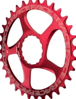 RaceFace Narrow Wide Chainring: Direct Mount CINCH 26t Red