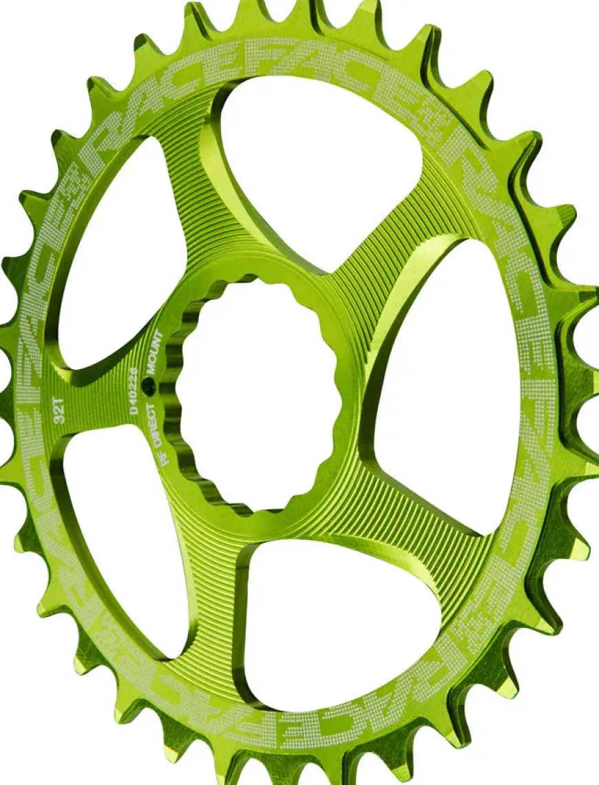 RaceFace Narrow Wide Chainring: Direct Mount CINCH 36t Green