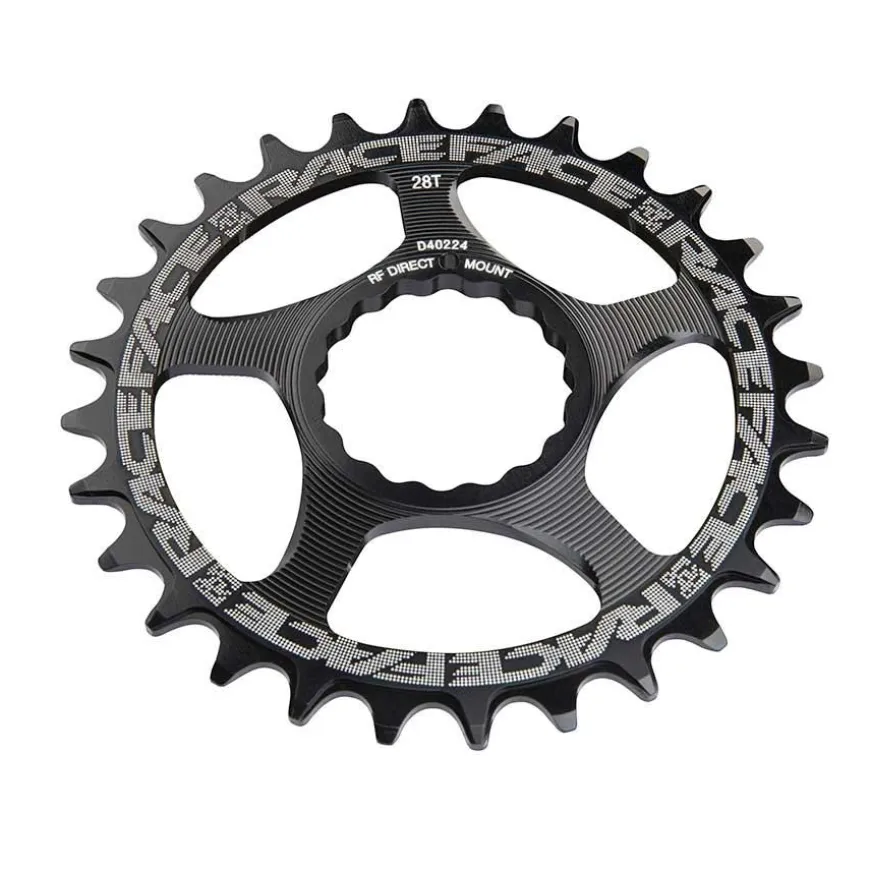 RaceFace Narrow Wide Chainring: Direct Mount CINCH 34t Black