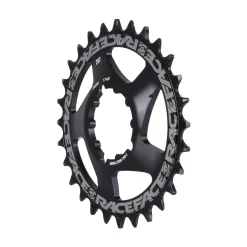 RaceFace Narrow Wide Chainring: Direct Mount 3-Bolt Compatible 28t Black