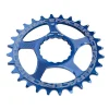 RaceFace Narrow Wide Chainring: Direct Mount CINCH 32t Blue