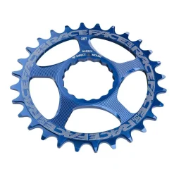 RaceFace Narrow Wide Chainring: Direct Mount CINCH 28t Blue