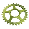 RaceFace Narrow Wide Chainring: Direct Mount CINCH 28t Green