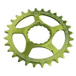 RaceFace Narrow Wide Chainring: Direct Mount CINCH 28t Green