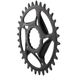 RaceFace Narrow Wide Direct Mount CINCH Steel Chainring - Shimano 12-Speed requires Hyperglide+ compatible chain 30t BLK