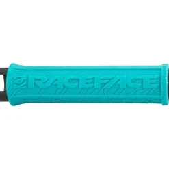 RaceFace RaceFace Half Nelson Grips - Turquoise Lock-On