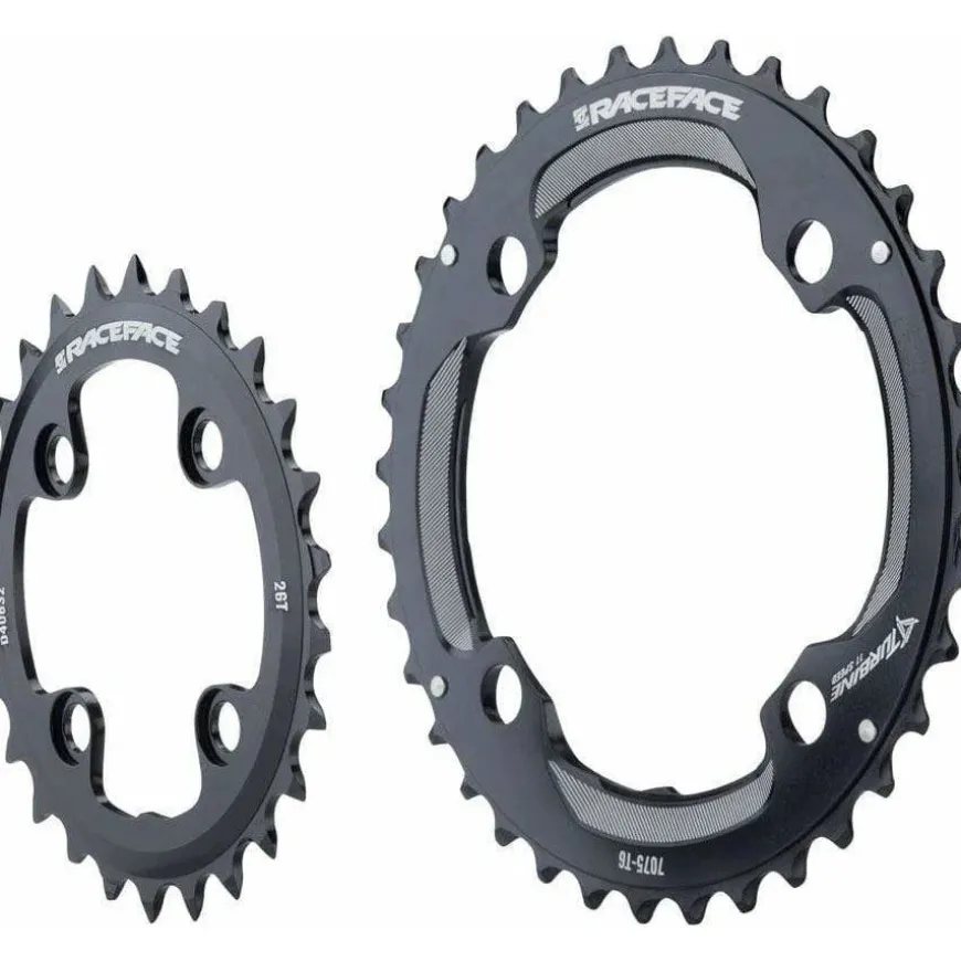 RaceFace RaceFace Turbine 11-Speed Chainring: 64/104mm BCD 26/36t Black