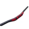 RaceFace SIXC Carbon Riser Handlebar: 35 x 820mm 20mm Rise Red