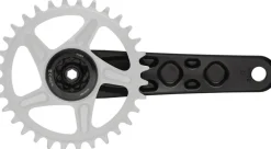 RaceFace Turbine Crankset - 160mm Direct Mount 143mm Spindle CINCH Interface 7050 Aluminum BLK