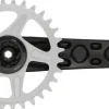RaceFace Turbine Crankset - 160mm Direct Mount 136mm Spindle CINCH Interface 7050 Aluminum BLK
