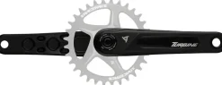RaceFace Turbine Crankset - 160mm Direct Mount 136mm Spindle CINCH Interface 7050 Aluminum BLK