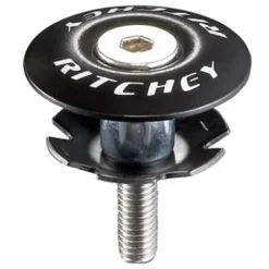 Ritchey Headset Top Cap With Bolt Comp Black 1-1/4"