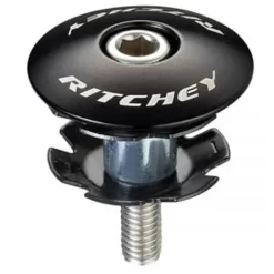 Ritchey Headset Top Cap With Bolt WCS Black 1-1/4"
