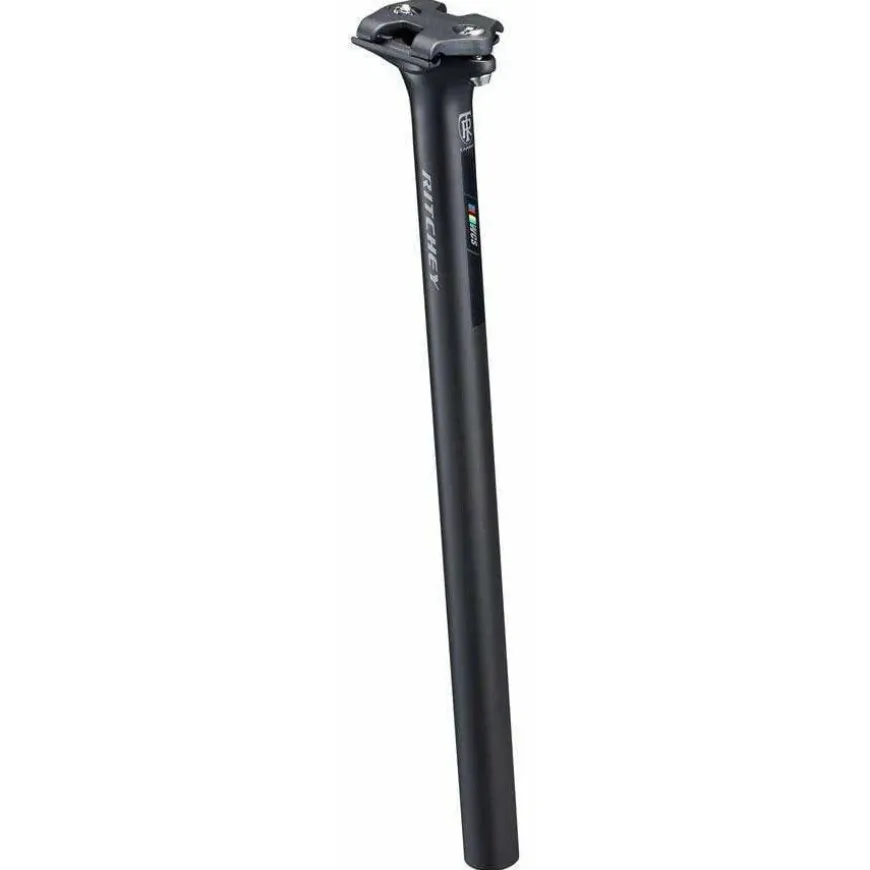 Ritchey WCS Zero Carbon Seatpost: 27.2 400mm Zero Offset Black