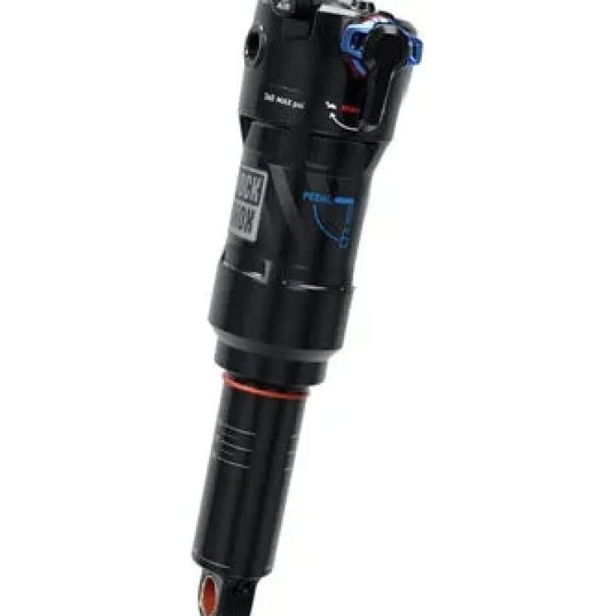 RockShox Deluxe Ultimate RCT Rear Shock - 205 x 62.5mm LinearAir 2 Tokens Reb/Low Comp 380lb L/O Force Trunnion / Std C1