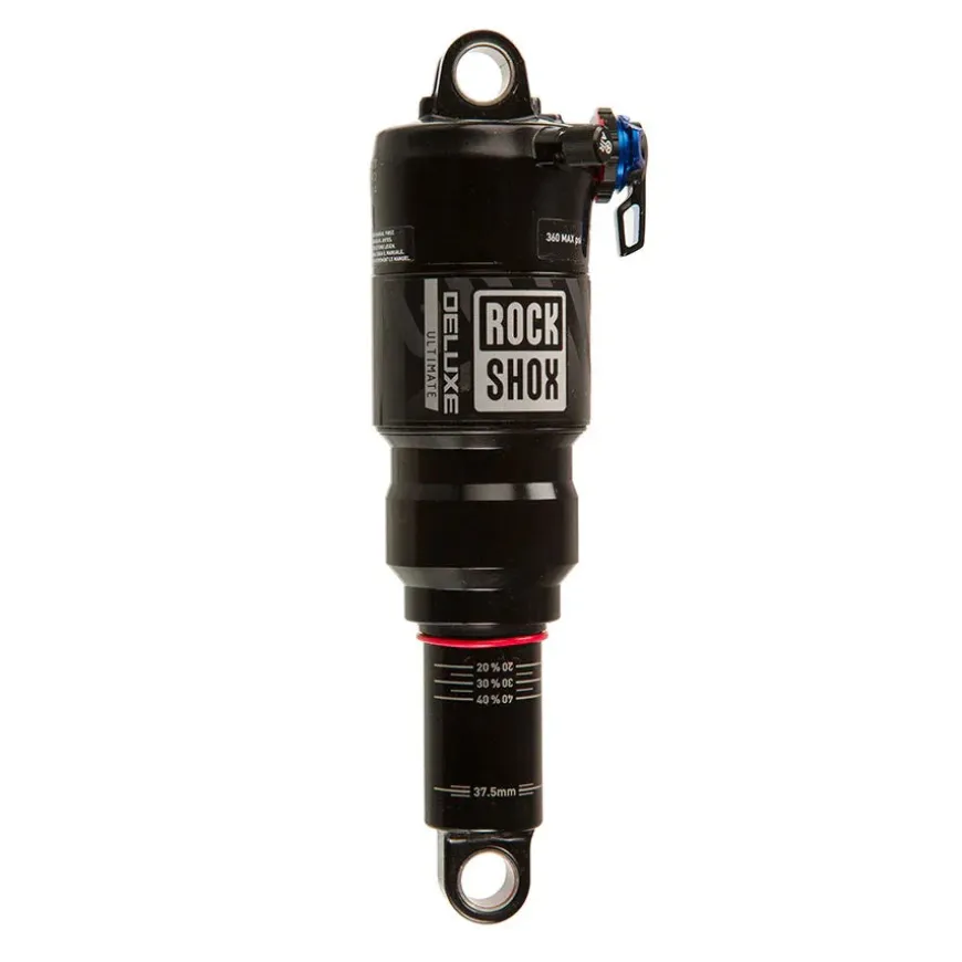 RockShox Deluxe Ultimate RCT Rear Shock - 230 x 57.5mm Linear XL 4 Neg/0 Pos Tokens Reb 55 / Comp 30 Lock Out 4 Standard C2